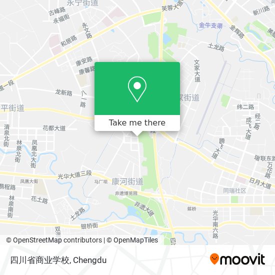 四川省商业学校 map