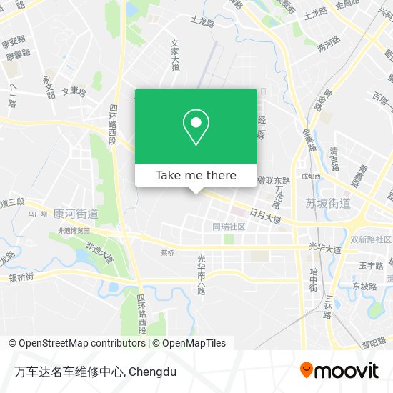 万车达名车维修中心 map