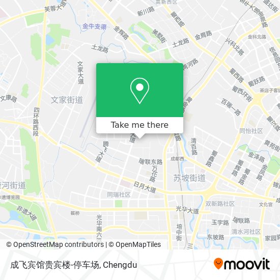 成飞宾馆贵宾楼-停车场 map