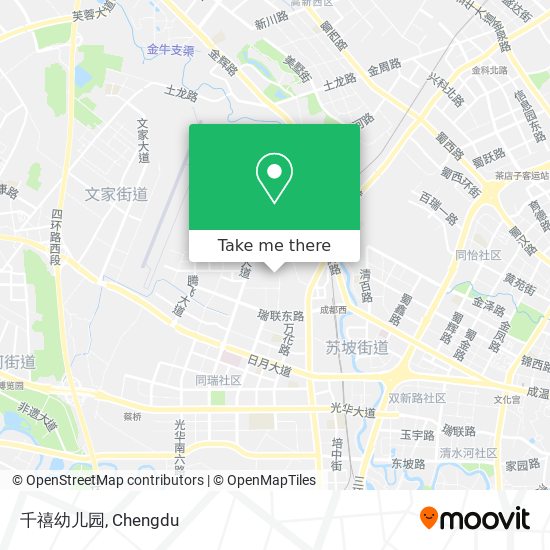千禧幼儿园 map