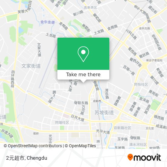 2元超市 map