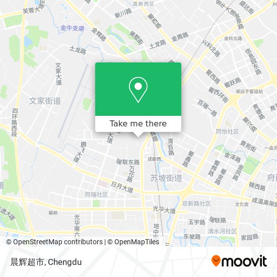 晨辉超市 map
