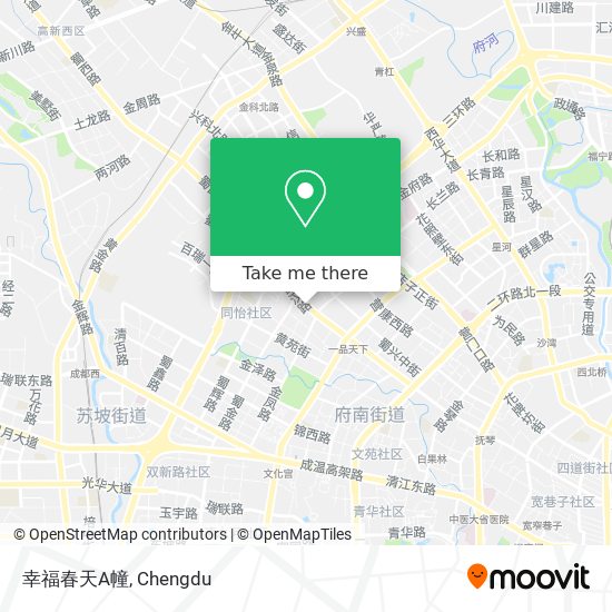 幸福春天A幢 map