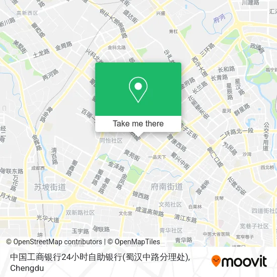 中国工商银行24小时自助银行(蜀汉中路分理处) map