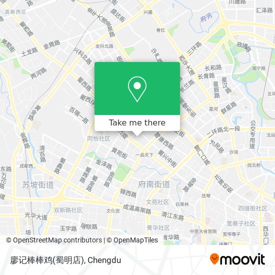 廖记棒棒鸡(蜀明店) map