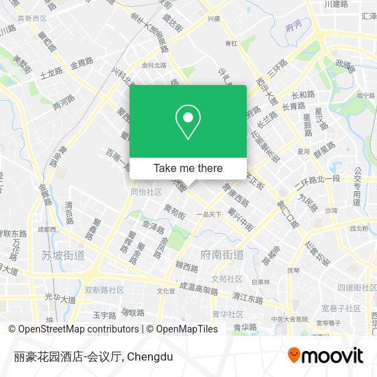 丽豪花园酒店-会议厅 map