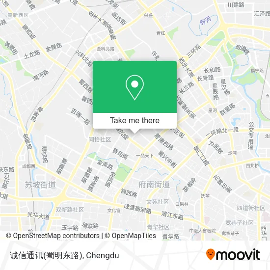 诚信通讯(蜀明东路) map