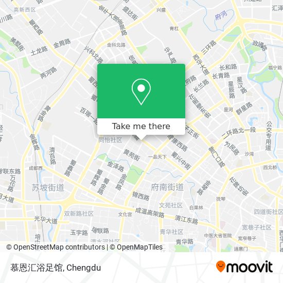 慕恩汇浴足馆 map