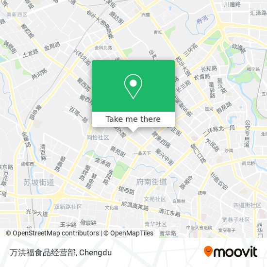 万洪福食品经营部 map