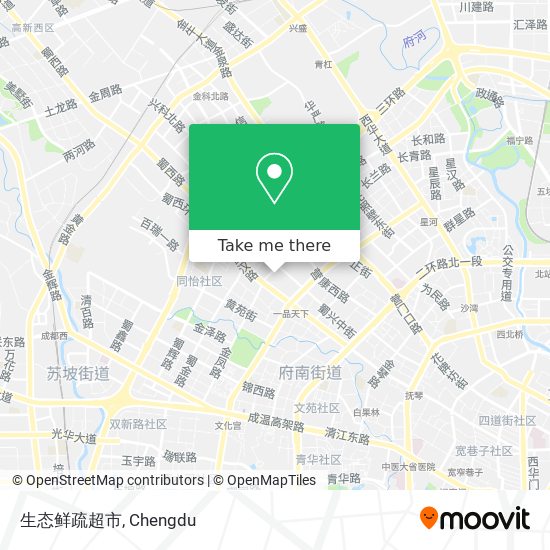 生态鲜疏超市 map