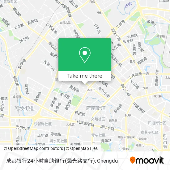 成都银行24小时自助银行(蜀光路支行) map