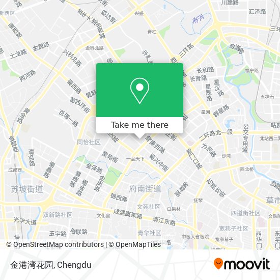 金港湾花园 map