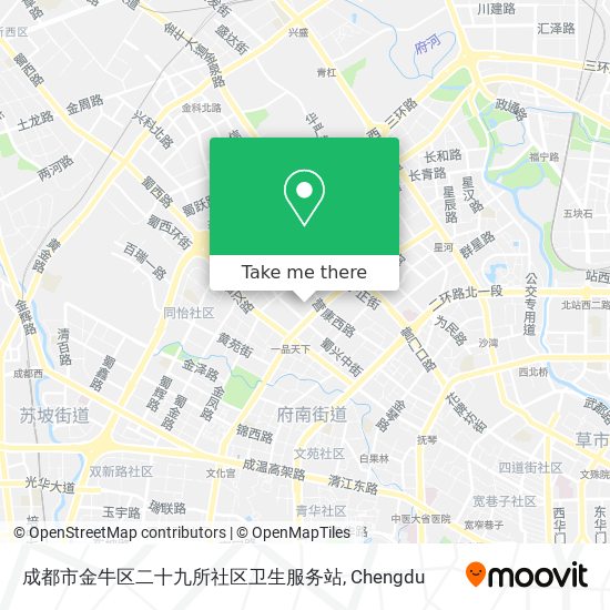 成都市金牛区二十九所社区卫生服务站 map