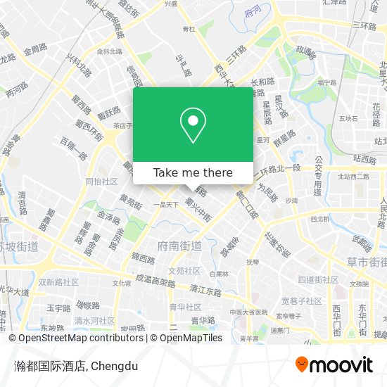 瀚都国际酒店 map