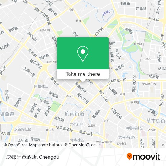 成都升茂酒店 map