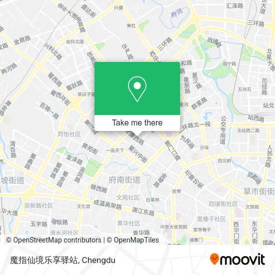 魔指仙境乐享驿站 map