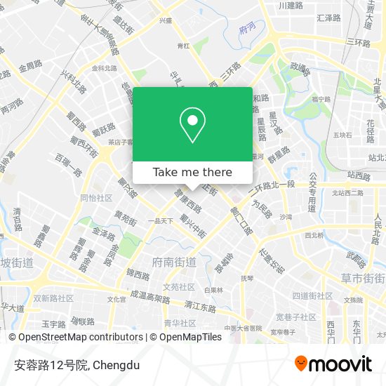 安蓉路12号院 map