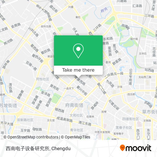 西南电子设备研究所 map