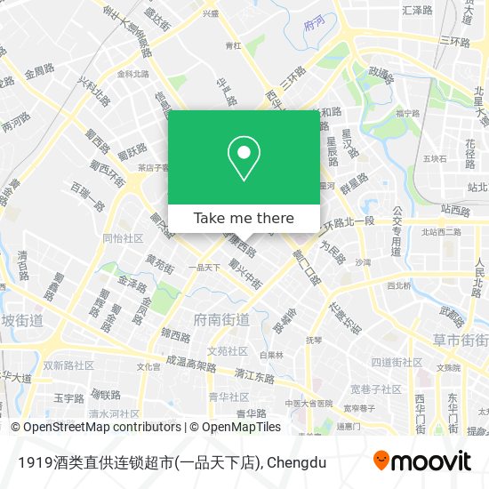 1919酒类直供连锁超市(一品天下店) map