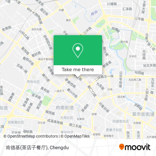 肯德基(茶店子餐厅) map