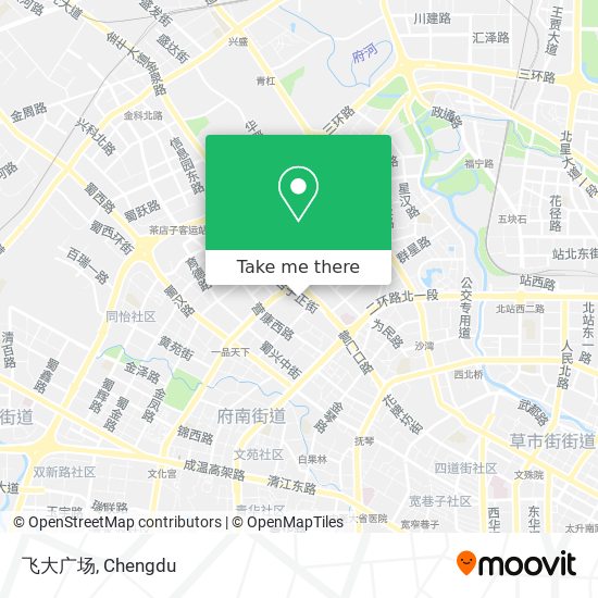 飞大广场 map
