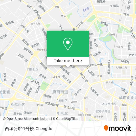 西城公馆-1号楼 map