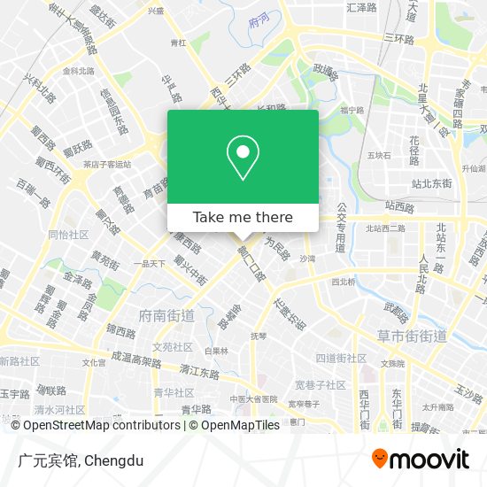 广元宾馆 map