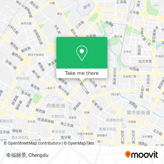 幸福丽景 map