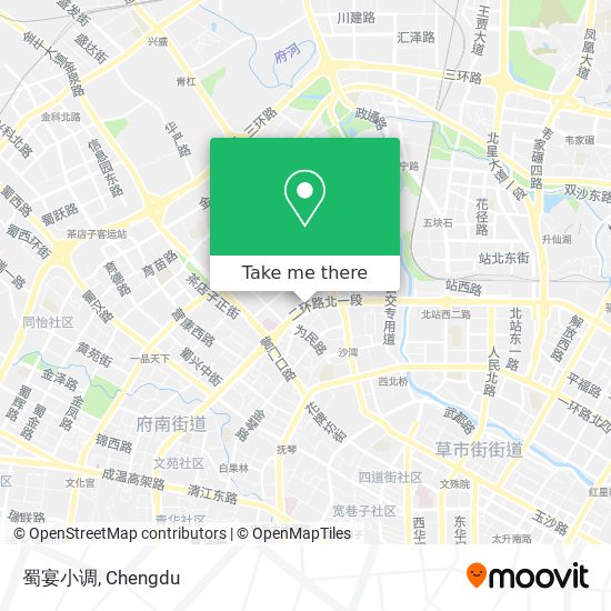 蜀宴小调 map