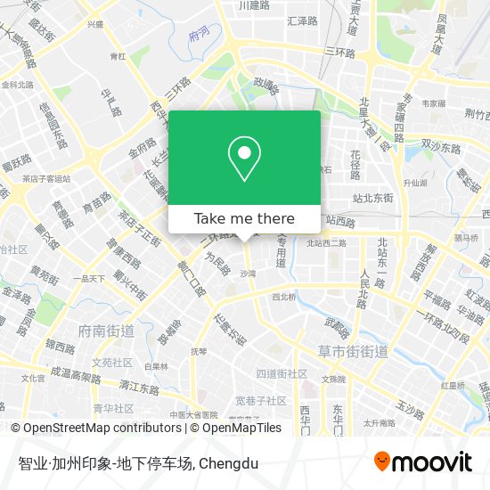 智业·加州印象-地下停车场 map