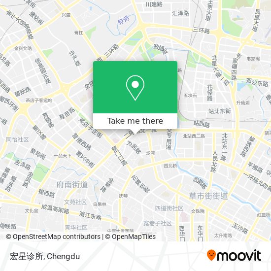 宏星诊所 map