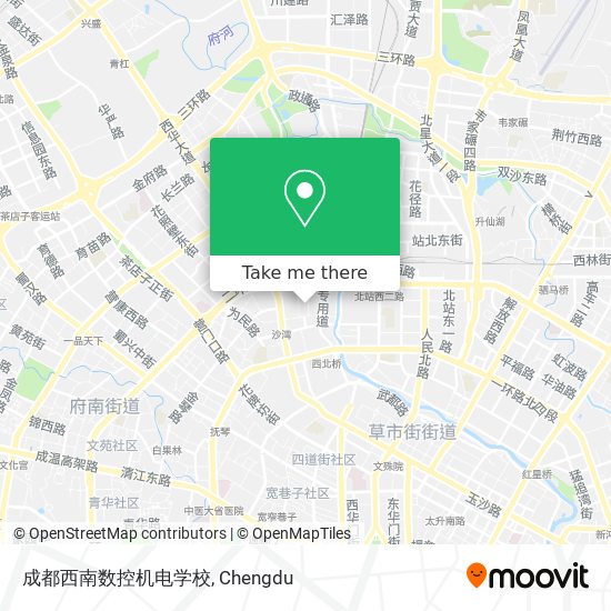 成都西南数控机电学校 map