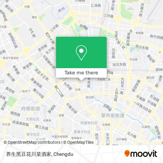 养生黑豆花川菜酒家 map
