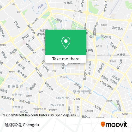 遂蓉宾馆 map