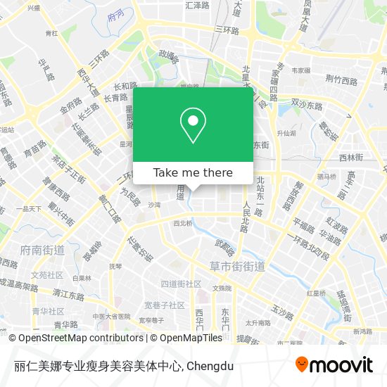 丽仁美娜专业瘦身美容美体中心 map