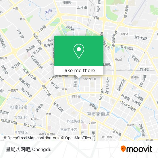 星期八网吧 map