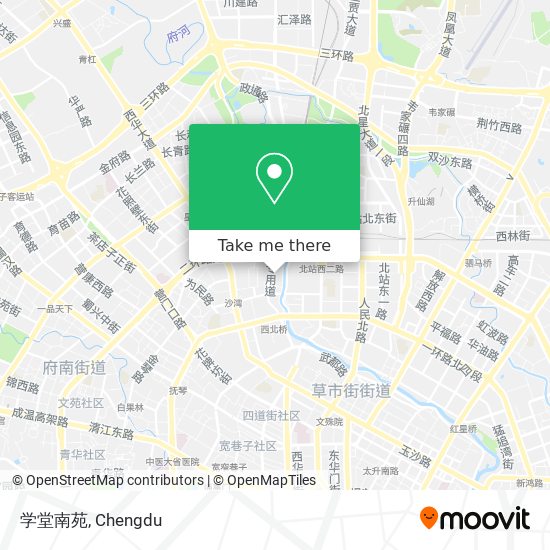 学堂南苑 map