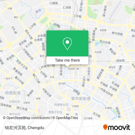 锦宏河滨苑 map
