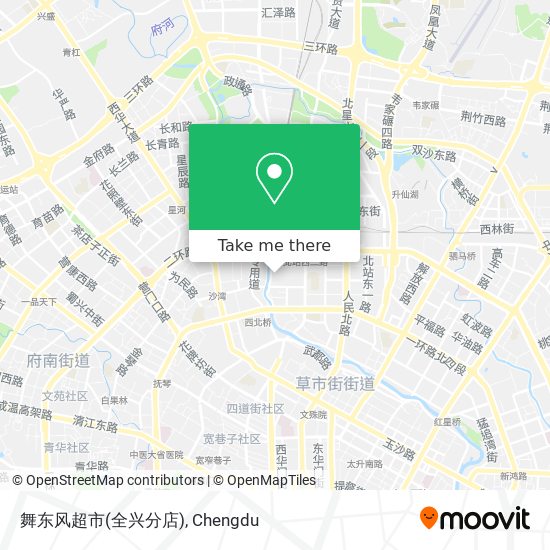 舞东风超市(全兴分店) map