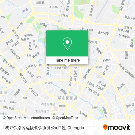 成都铁路客运段餐饮服务公司2幢 map
