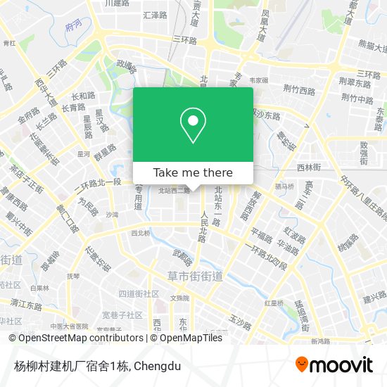 杨柳村建机厂宿舍1栋 map