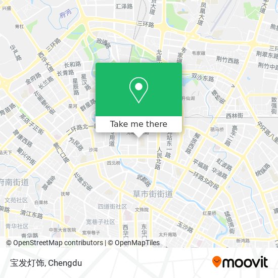 宝发灯饰 map