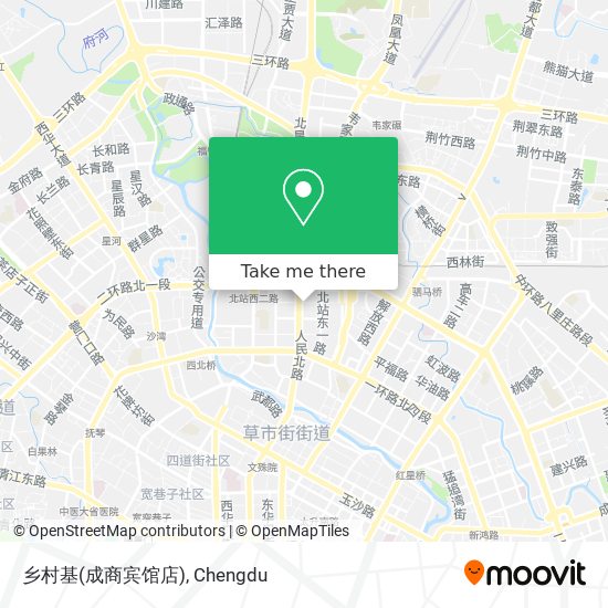 乡村基(成商宾馆店) map