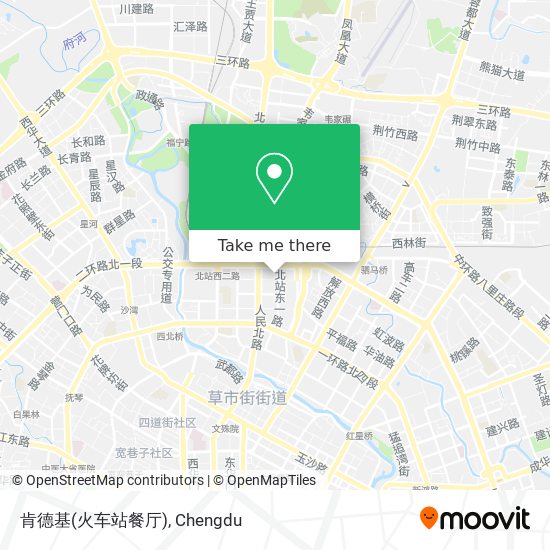 肯德基(火车站餐厅) map