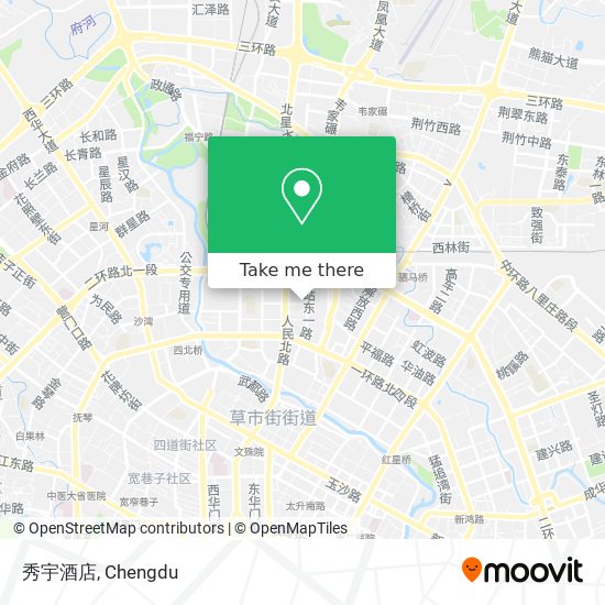 秀宇酒店 map