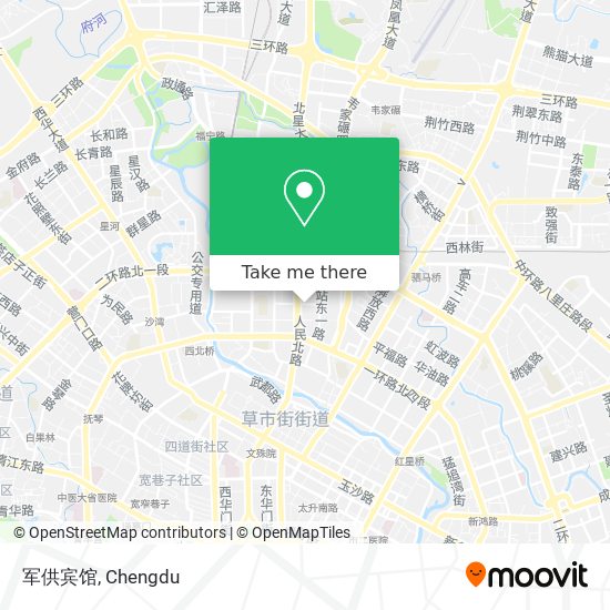 军供宾馆 map