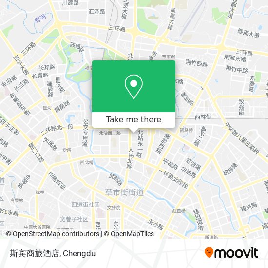 斯宾商旅酒店 map