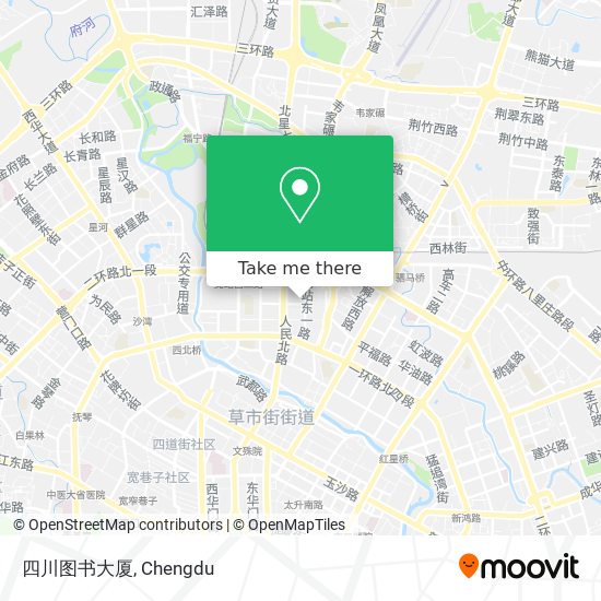 四川图书大厦 map