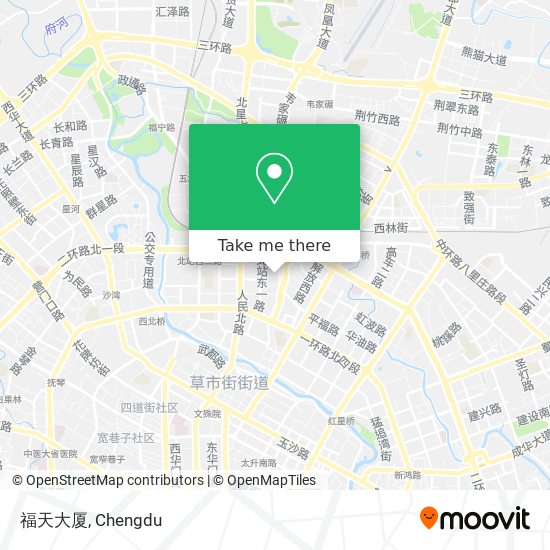 福天大厦 map