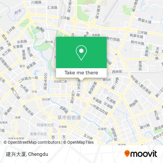 建兴大厦 map